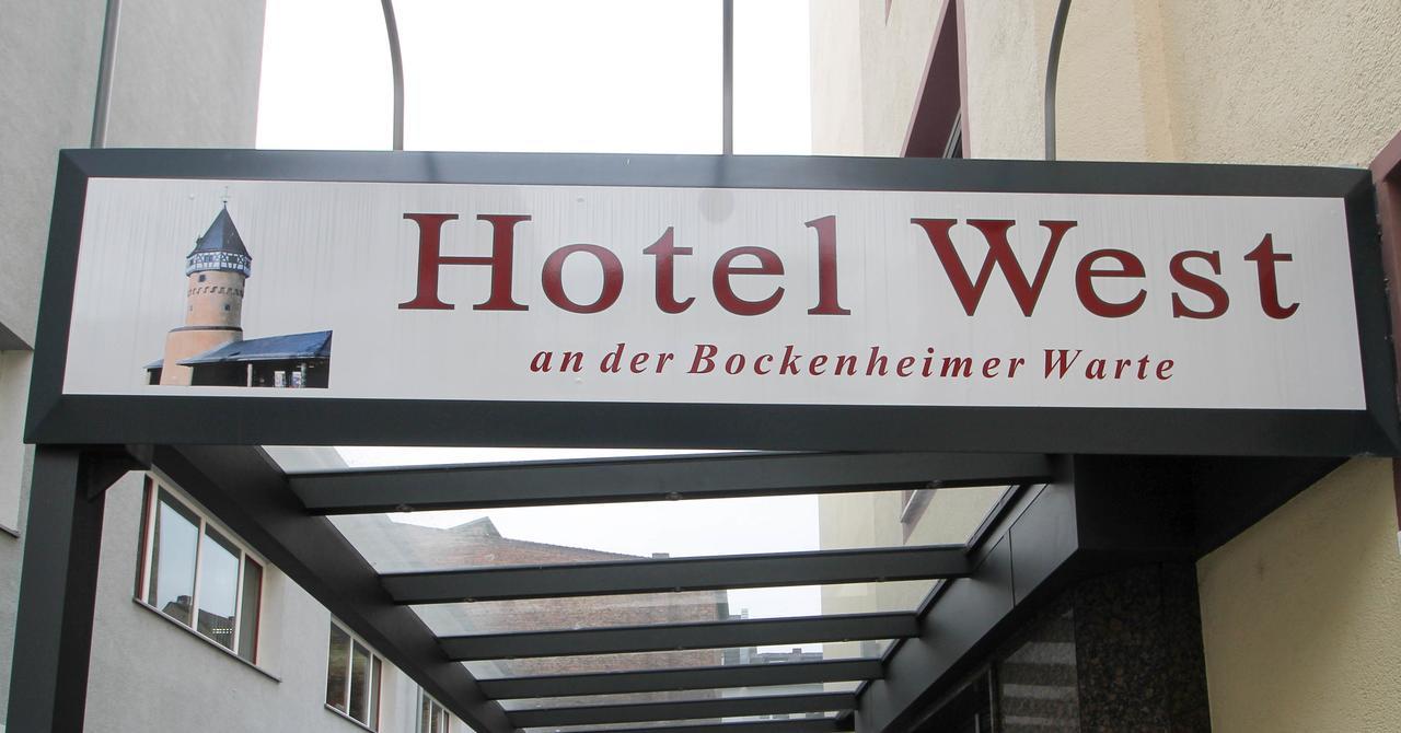 Hotel West An Der Bockenheimer Warte Frankfurt am Main Bagian luar foto